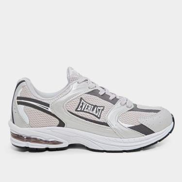 Imagem de Tênis Everlast Racer 3, Cinza, Branco, 40