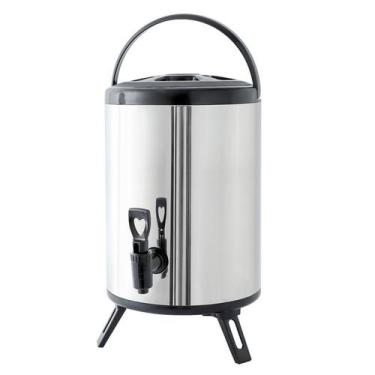 Imagem de Botijão Inox Térmico 9 Litros Café Chá Água Garrafão Buffet FRG5120 Fr