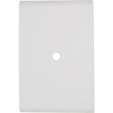Imagem de Placa com 1 Furo 9,5mm 4 X 2 Tramontina Liz Branca - Tramontina