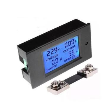 Imagem de Medidor de Energia 4 em 1 100A DC PZEM-051 - ENG Automação