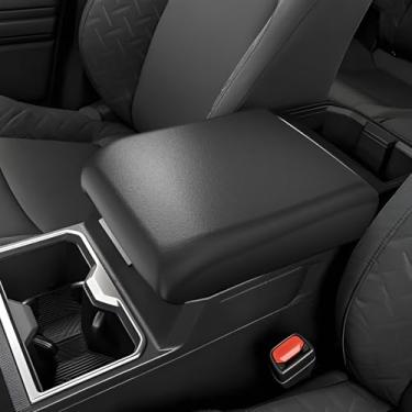 Imagem de LUWU Caixa de armazenamento oculta para console central Tacoma 2026 Tacoma compatível com Toyota Tacoma 2024 2025 2026 acessórios material de silicone capa de apoio de braço caixa organizadora oculta