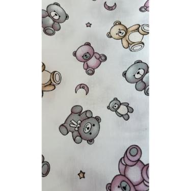 Imagem de Almofada em Formato H com Apoio para Pescoço – Infantil e Adulto – Para Dormir em Viagens e Descanso(urso rosa)