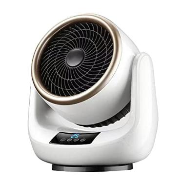 Imagem de Aquecedor de Espaço Elétrico com Ventilador Cooler 2 em 1 Controle Remoto Proteção contra Sobreaquecimento e Queda Silen