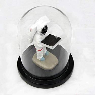 Imagem de HHHJQFAAT Suporte de relógio de resina individualidade Old Housekeeper caixas de armazenamento estojo de exibição de relógio fashion organizador de joias de presente (cor: grande governanta