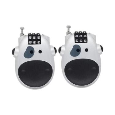 Imagem de Cadeado De Cabo De Aço De Alta Precisão Para Bicicleta, Cadeado Telesc