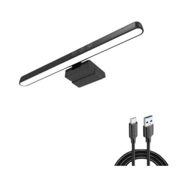 Imagem de Barra De Luz LED Regulável Para Monitor, 3 Cores, Luminária De Mesa Co