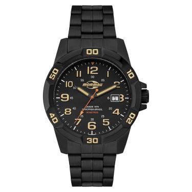Imagem de Relógio Mormaii Masculino Steel Basic Preto - MO2317AA/1P