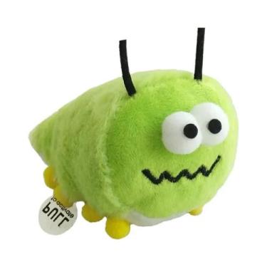 Imagem de Brinquedo Interativo De Pelúcia Verde Para Gatos Com Catnip, Resistent