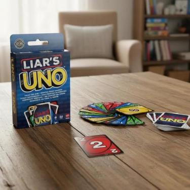Imagem de Jogo de cartas Uno Liars Mattel