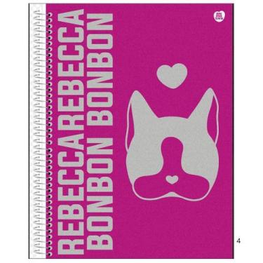 Imagem de Caderno De 01 Materia 80fls Rebecca Bonbon - Sao Domingos