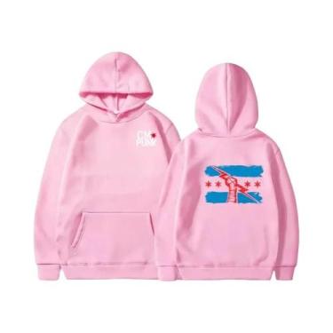 Imagem de Moletom Masculino CM Punk Com Capuz, Estampa De Moda Outono Inverno, C