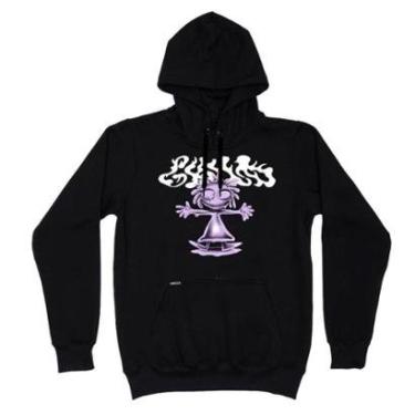 Imagem de Moletom Child Canguru Dissolve Hood - Preto-Masculino