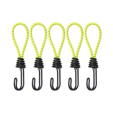 Imagem de Corda Elástica Versátil Para Barraca De Camping Ao Ar Livre Com Gancho