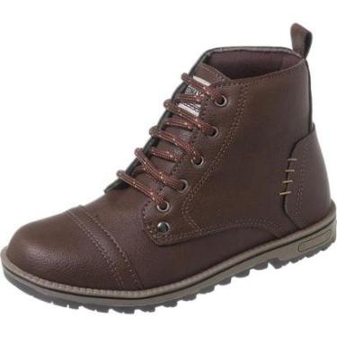 Imagem de Bota Coturno Infantil Masculina Menino - 5136-005-36-Masculino