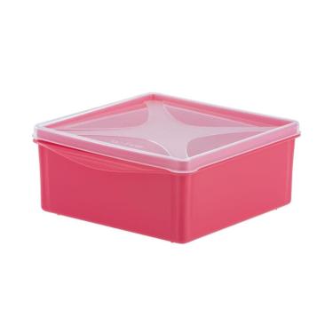 Imagem de Organizador Multiúso Quadrado 260ML Vermelho - Top Line
