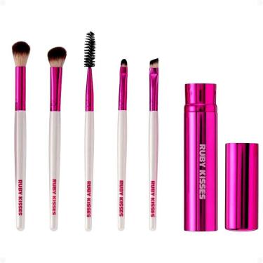 Imagem de Kit de Pincéis de Maquiagem Ruby Kisses para Olhos Ra02b100