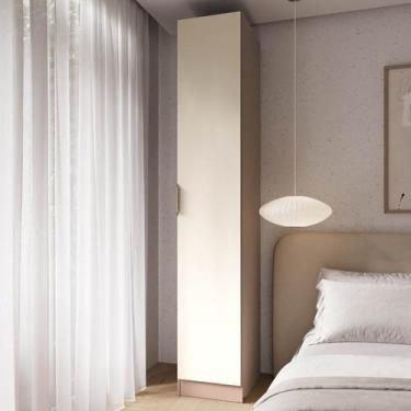 Imagem de Guarda Roupa Modulado 100% MDF 1 Porta Orion CabeCasa MadeiraOriginals