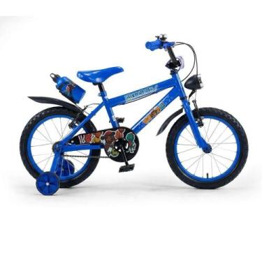 Imagem de Bicicleta Infantil Menino Aro 16 Freio V-Brake Parabalama Garrafinha E