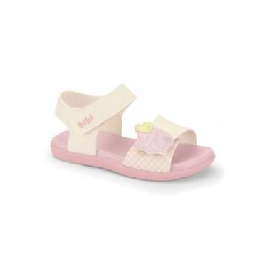 Imagem de Sandalia Bibi 1188193 Baby Soft ii Menina Infantil, Off white, 24