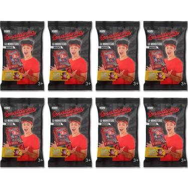 Imagem de Kit 8 Gogo's Sortido Oficial Enaldinho com Minilivro Elo Monsters Book