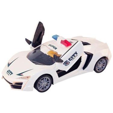 Imagem de Carro de Controle Remoto 7 Funções Com Luz Special Force Branco - Art 