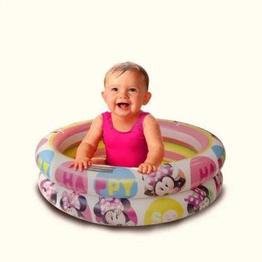 Imagem de PISCINA MINNIE 2 ANÉIS 65X17cm 37L - INFLÁVEL - Etitoys
