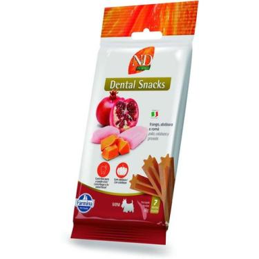 Imagem de Petisco N&D Pumpkin Dental sabor Frango e Romã para Cães de Raças Mini