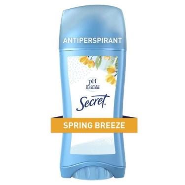 Imagem de Antitranspirante E Desodorante Secret, Sólido Invisível, Spring Breeze
