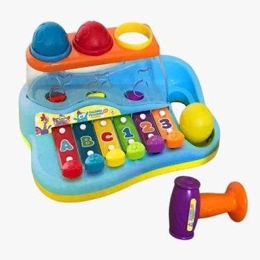 Imagem de Galinha pintadinha pianinho bate e toque - yes toys