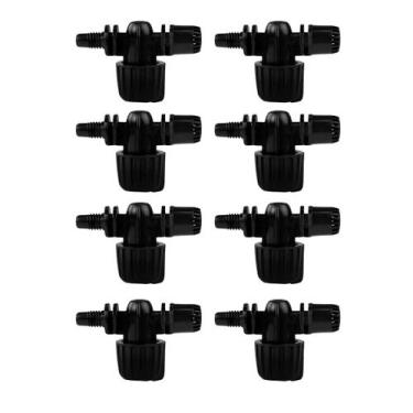 Imagem de 8Und Micro Aspersor Spray Trio Hunter 180º Ajustável - Ideal para Jard