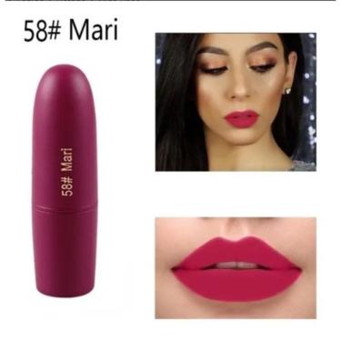 Imagem de Batom Matte Prova Dágua Longa Duração Miss Rose