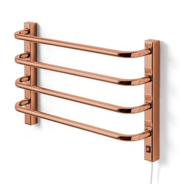 Imagem de Toalheiro Térmico para 1 Toalha 220v Fio Lado Direito Bronze