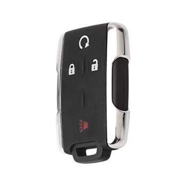 Imagem de OCESTORE Chaveiro de carro M3N-32337100 sem chave de substituição de veículos remotos com 4 botões compatíveis com Silverado Colorado Sierra Canyon M3N-32337100