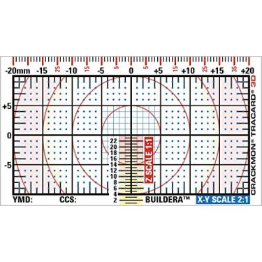 Imagem de BUILDERA MON TRACARD 3D StarterPak (pacote com 12) para documentação e tendências de estruturas em fundações de construção (monitores vendidos separadamente)