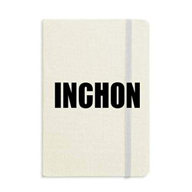 Imagem de Caderno Cidade da Coreia da Inchon Capa Rígida Diário Clássico A5 Presente