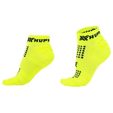 Imagem de Meia Curta para Corrida HUPI - Running Pro Amarelo Neon, Cor: AMARELO NEON