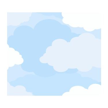 Imagem de York Wallcoverings KD1783SMP Just Kids amostra de papel de parede de nuvem, 20,3 cm x 25,4 cm