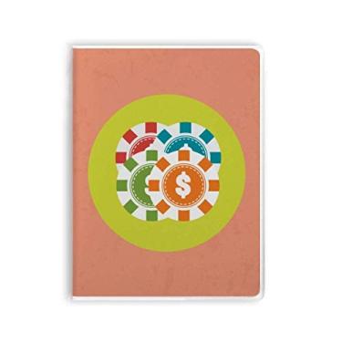 Imagem de Caderno de ilustração de desenho de cassino Chips capa de chiclete diário capa macia