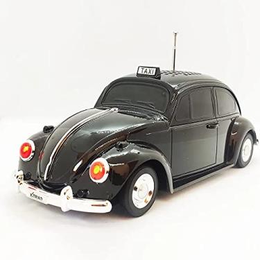 Imagem de CAIXA SOM PORTATIL FUSCA TAXI BLUETOOTH FM PRETO WS1939BT