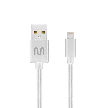 Imagem de Cabo Lightning MFI Nylon 1.5m Branco Multi - WI448