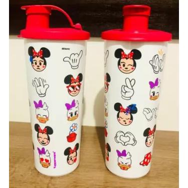 Imagem de Tupperware Importada Copo Infantil Emojis Minnie 470ml