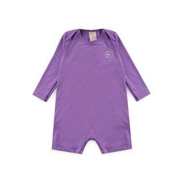 Imagem de Infantil - Macaquinho Proteção UV 50+ Gaivota Roxo  menino