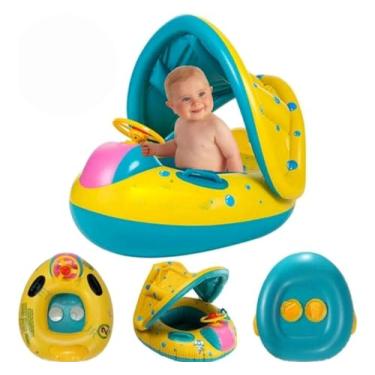 Imagem de Boia Infantil Para Bebês, Recém Nascido. 6 A 36 Meses. 50uv. Enxoval. Bebê. Praia, piscina, mar, Brinquedo infantil.