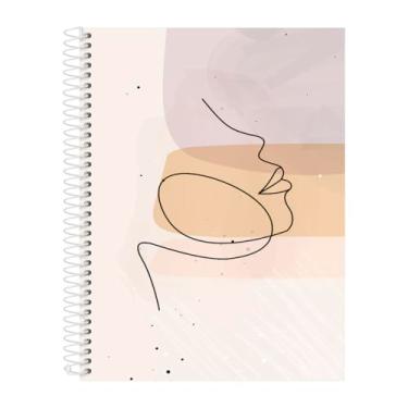 Imagem de Caderno Universitário Feminino Retro Borboletas 20 Matérias