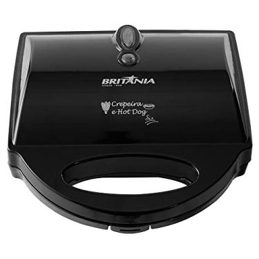 Imagem de Crepeira, Crepeira Six, 6 crepes, Preto, 110v, Britânia