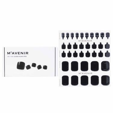 Imagem de Adesivo de unhas Mavenir Classic Black Pedi Salon-quality