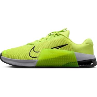 Imagem de NIKE Tênis masculino Metcon 9, Lt Lemon Twist Preto Volt Cimento Cinza, 44 BR