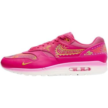 Imagem de Nike Tênis masculino Air Max 1 PRM, Hyper Pink/Opti Yellow/Green Strike/Vela, 43
