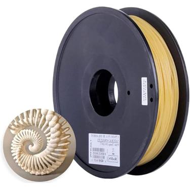 Imagem de Filamento PVA solúvel em água 1,75 mm, filamento de impressora 3D PVA, filamento de impressão 3D de carretel de 0,5 kg para impressoras 3D, materiais de suporte para impressoras 3D, natural