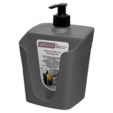 Imagem de Dispensador Porta Detergente e Esponja 610 ml C/ Bico Dosador - Lp Hou